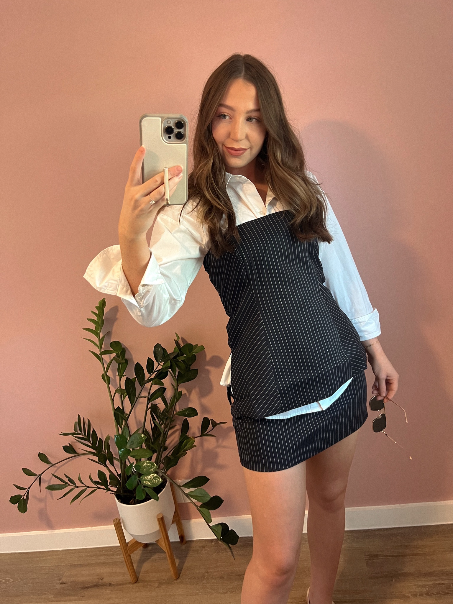 Amazon outfit idea with a skirt & strapless top 

#LTKWorkwear #LTKSeasonal #LTKFindsUnder100