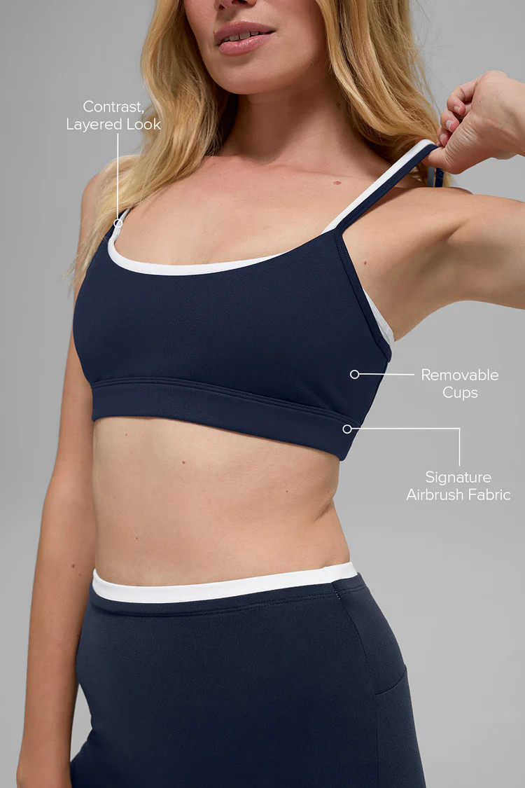 Airbrush Double Up Bra | Alo Yoga (US)