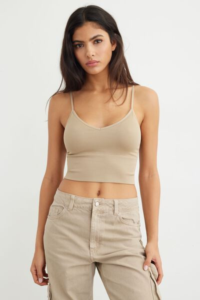 Nessa Sculpt Sleeveless Bodysuit$34.95 | Dynamite Clothing