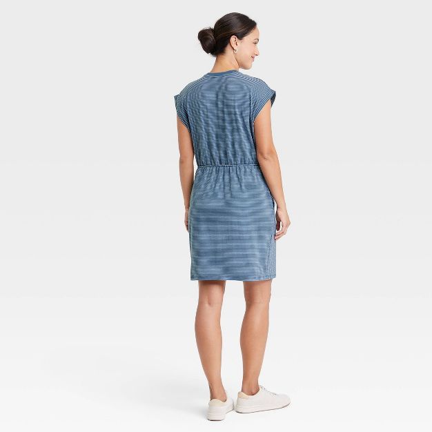 Women's Sleeveless Extended Shoulder A-Line Dress - A New Day™ | Target