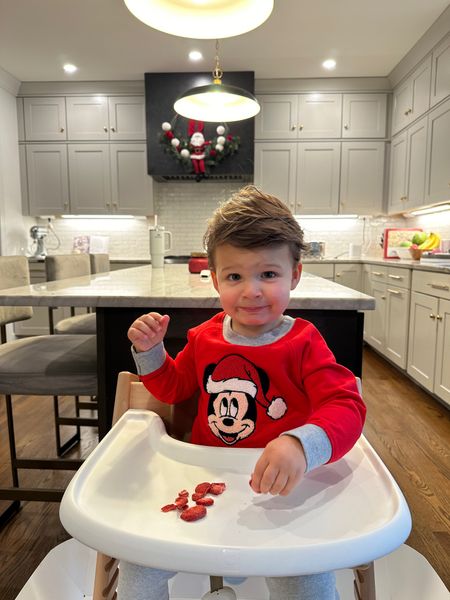 Mickey Mouse sweatshirt, toddler outfit, it’s the exact one linked (the image shows a different print option!). Also 50% off!! 

#LTKbaby #LTKHoliday #LTKkids