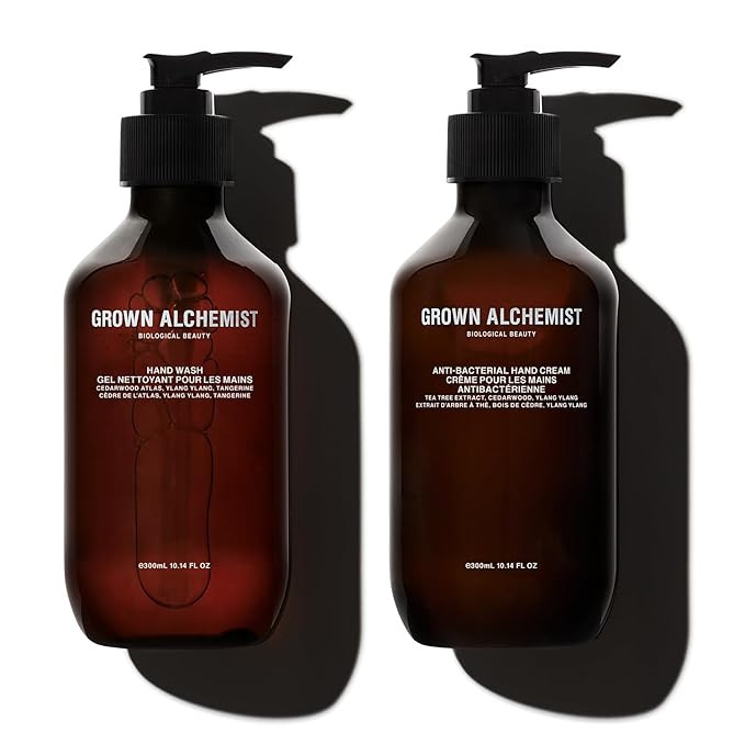 Grown Alchemist Tangerine & Cedarwood Hand Wash + Purifying Hand Cream Moisturizing Hand Care Set... | Amazon (US)
