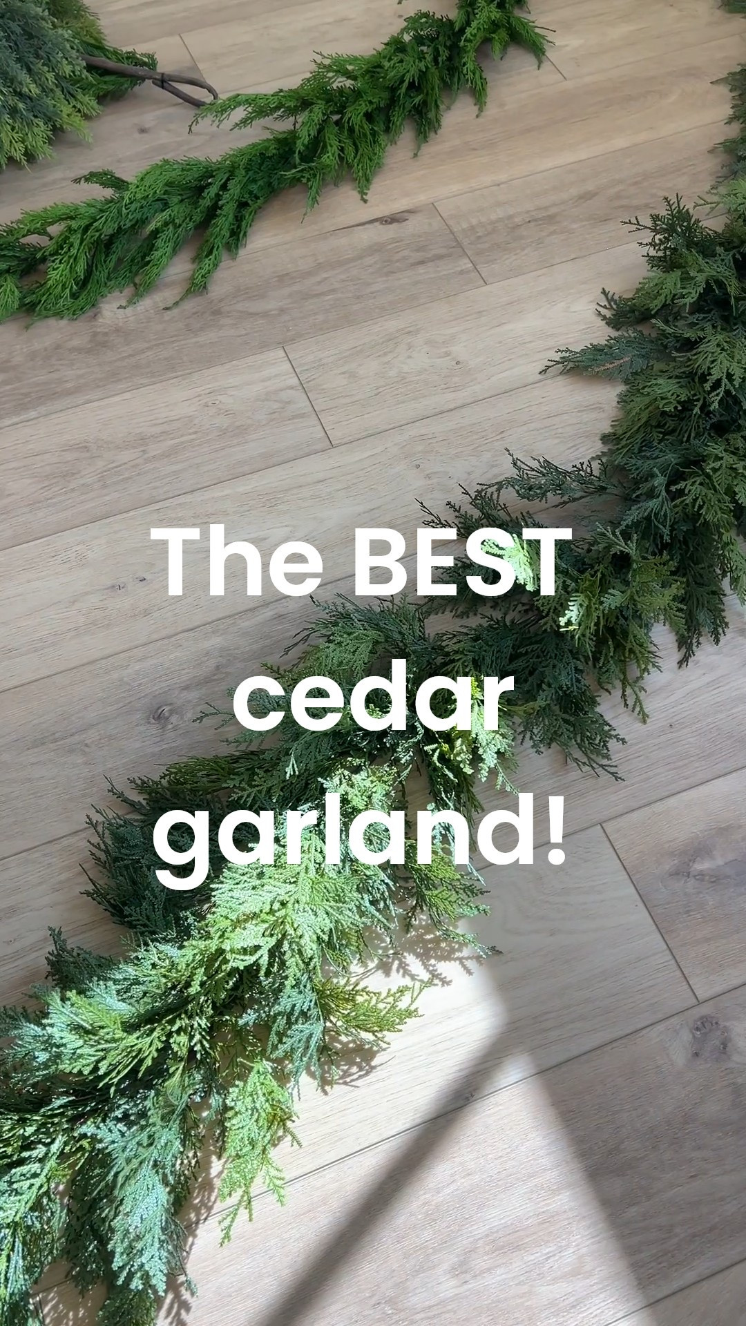 The cedar garland is so good! Go grab it on Amazon while its price is amazing and it’s still in stock. It looks so realistic and is also nice and full. It will make your Christmas mantel so beautiful. Your staircase railings, around your front door, anywhere you put it, you will love  

#LTKHoliday #LTKSeasonal #LTKFindsUnder50