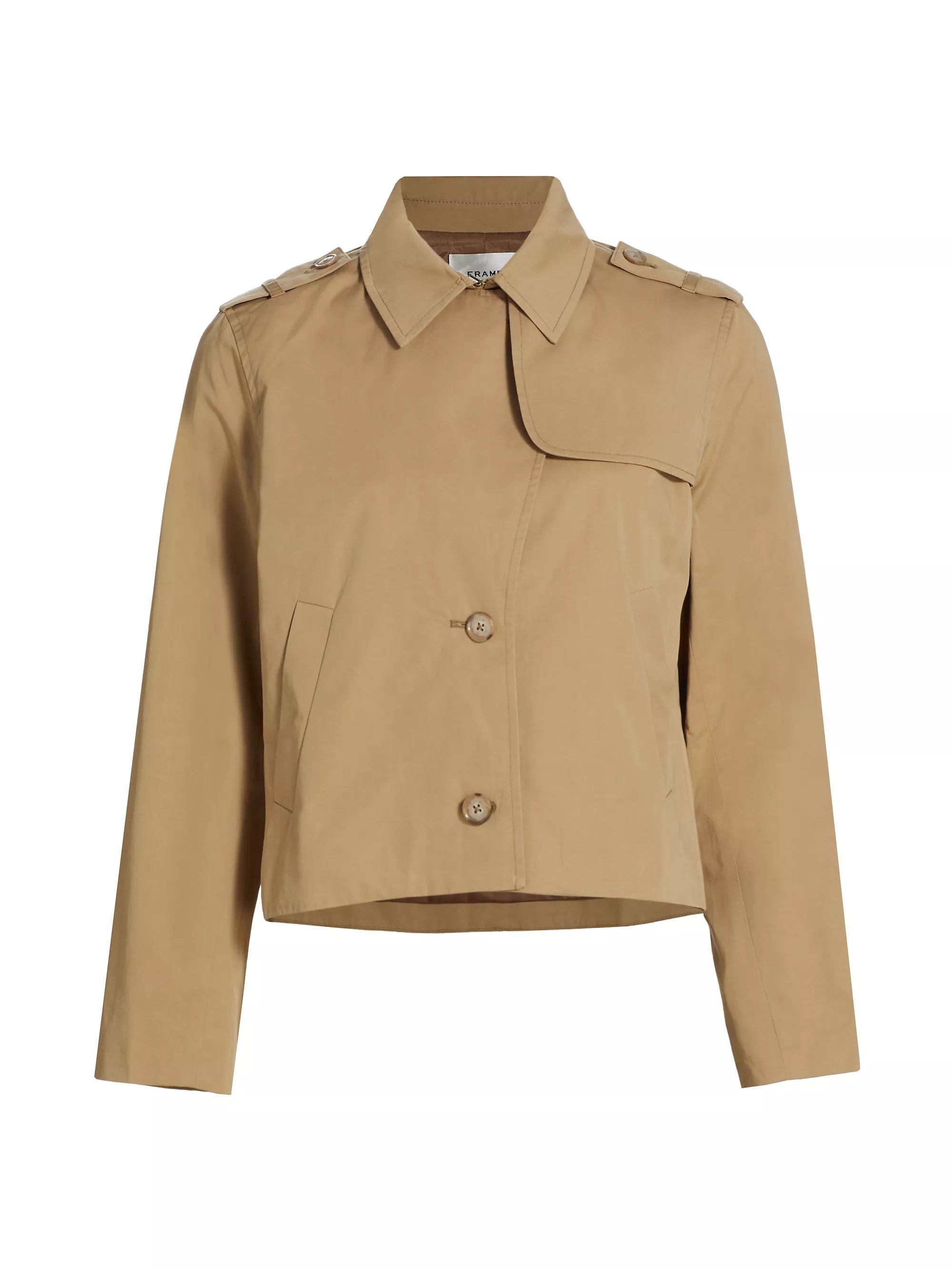 Cotton Trench Jacket | Saks Fifth Avenue
