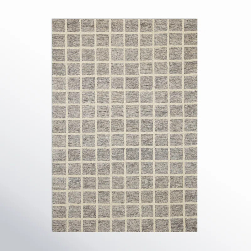 Chris Loves Julia x Loloi Polly Handmade Slate/Ivory Rug | Wayfair North America