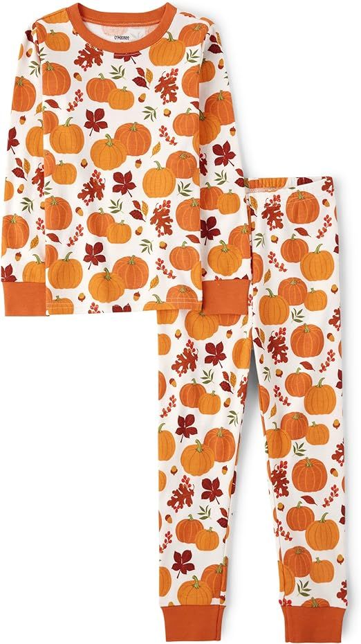 Gymboree Toddler Halloween & Fall Sibling Matching Kids Pajamas Gymmies | Amazon (US)