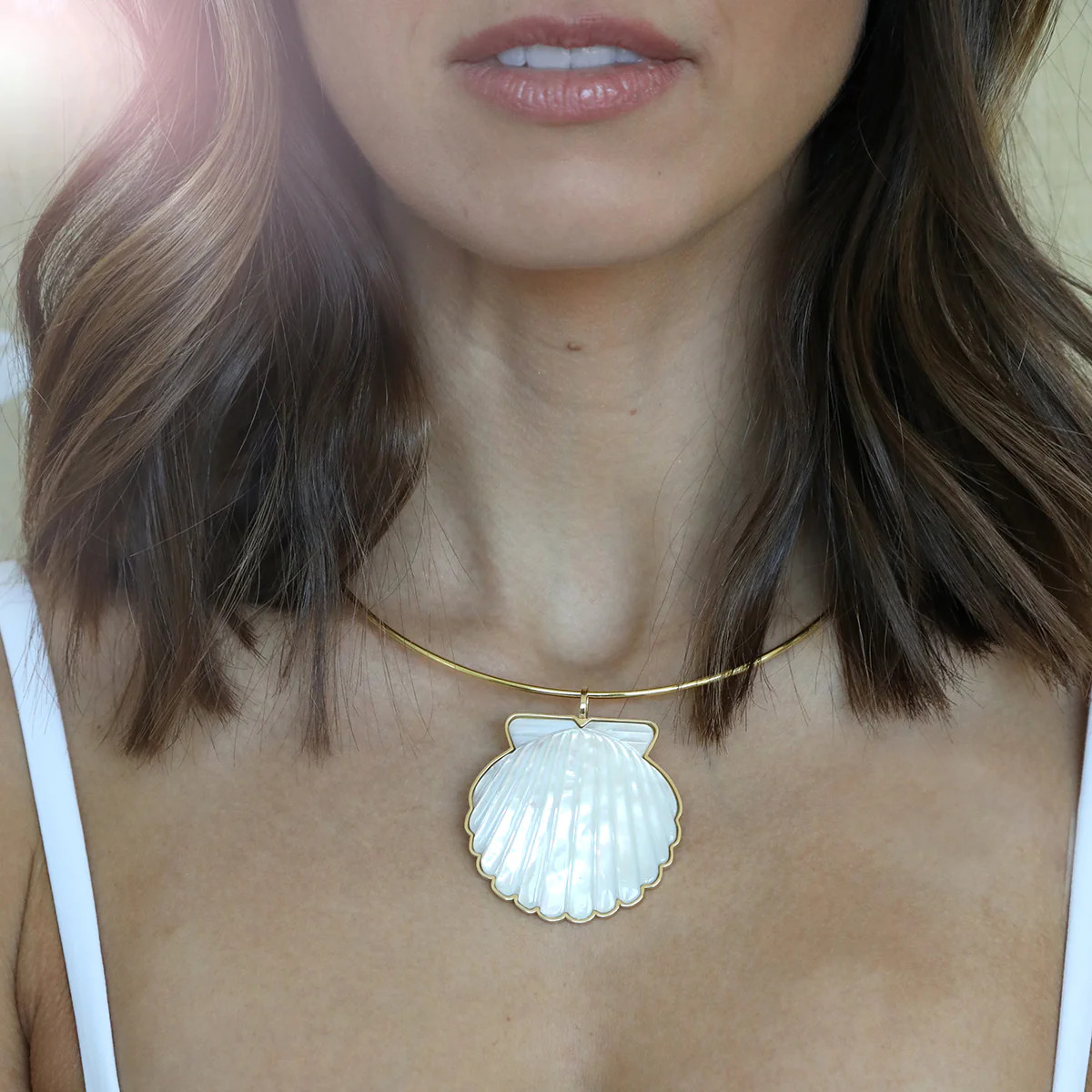 Scallop Shell Pendant | ASHA by ADM