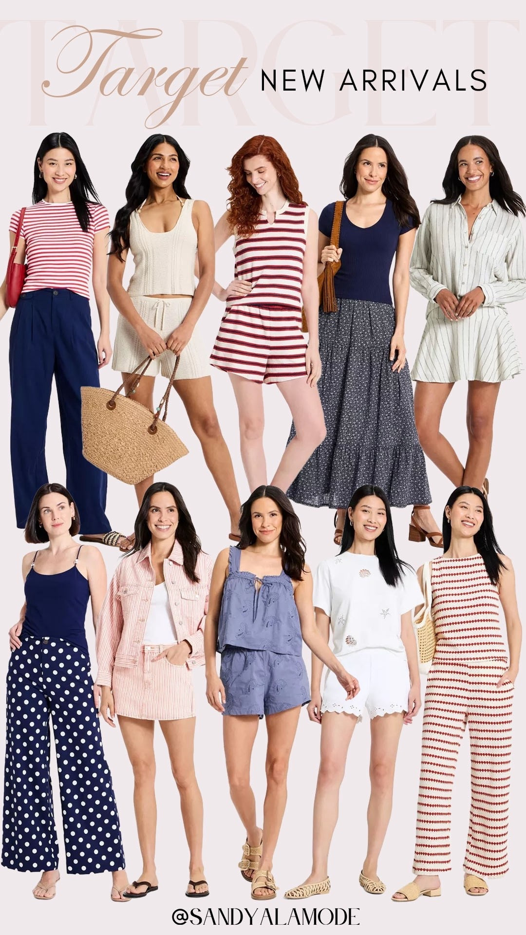 Target new arrivals // summer matching sets // red white and blue // maxi skirt // lace top 

#LTKSeasonal #LTKootd