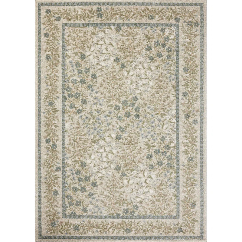 Rifle Paper Co. x Loloi Laurel Cream Area Rug | Wayfair North America
