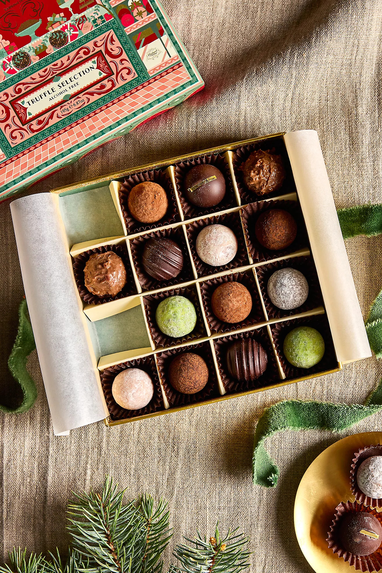 Charbonnel et Walker Christmas Truffle Selection Box | Anthropologie (US)