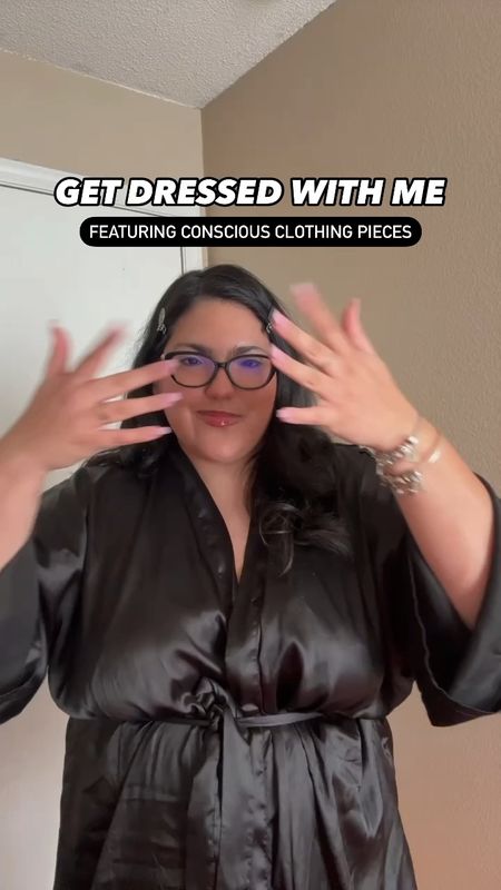 #ad Get dressed with me featuring @consciousclothing, a sustainable handmade clothing brand that creates pieces from sizes XS-4X. These pieces are versatile to style with any outfit making them the perfect transition pieces for your spring wardrobe!#ConsciousClothing #ConsciousClothingPartner 

#LTKSeasonal #LTKplussize #LTKstyletip