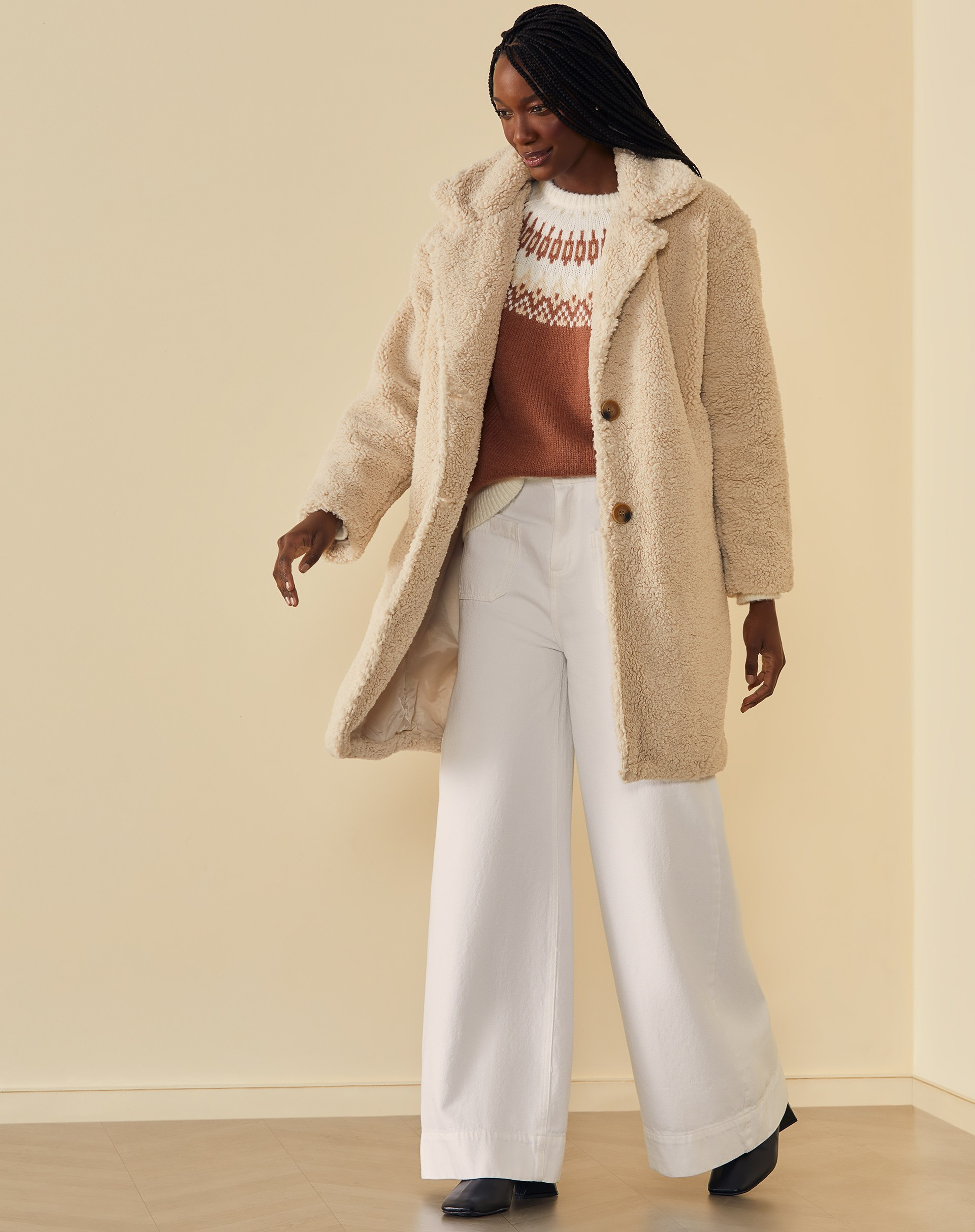 CASACO LONGO TEDDY | Amaro (BR)