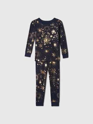 Kids & babyGap 100% Organic Cotton Star PJ Set | Gap Factory