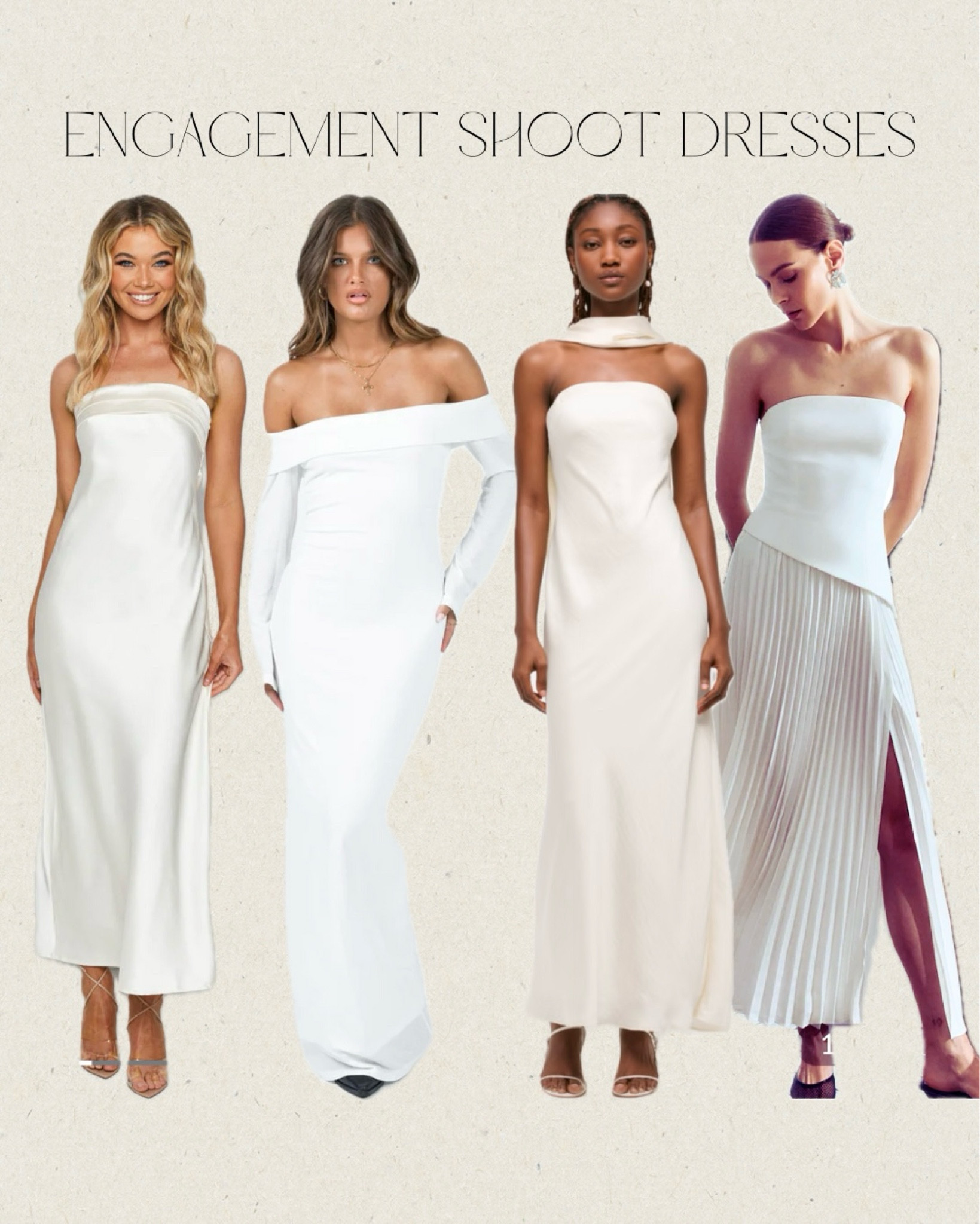 Engagement Shoot Dresses 