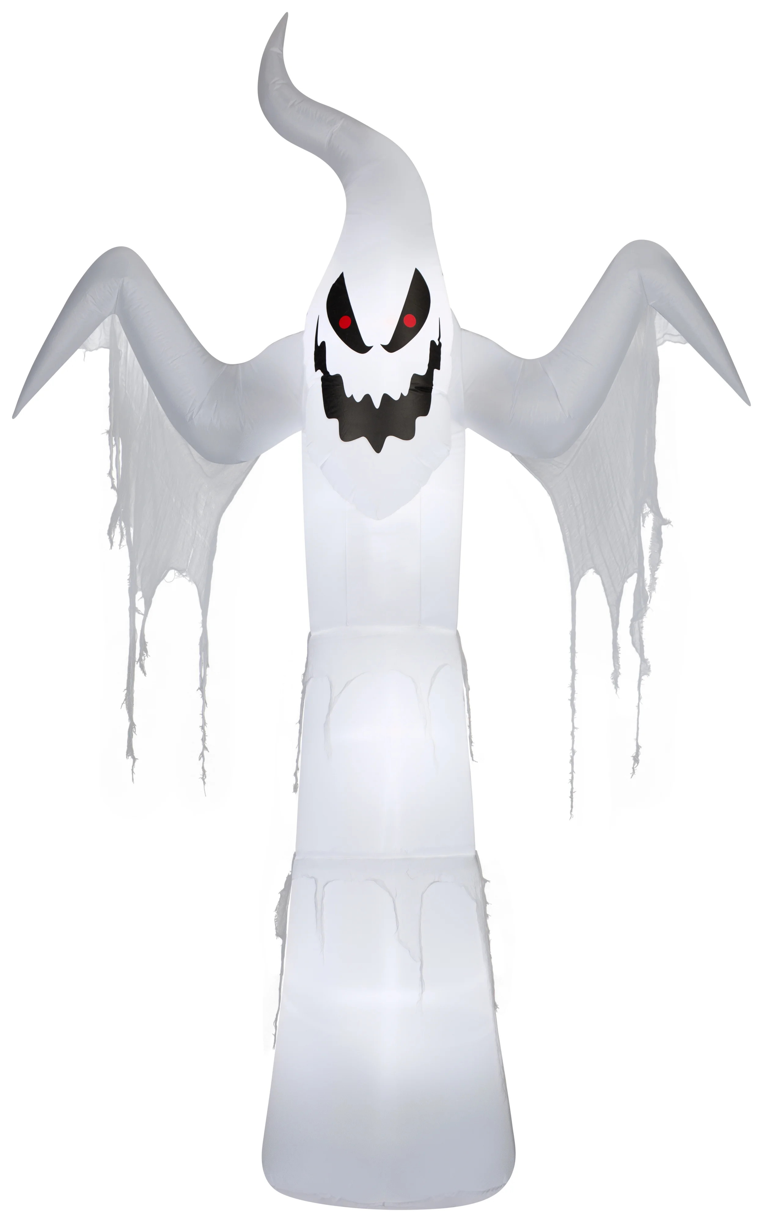 Halloween Airblown Inflatable, Towering Ghost, 12', by Way To Celebrate - Walmart.com | Walmart (US)