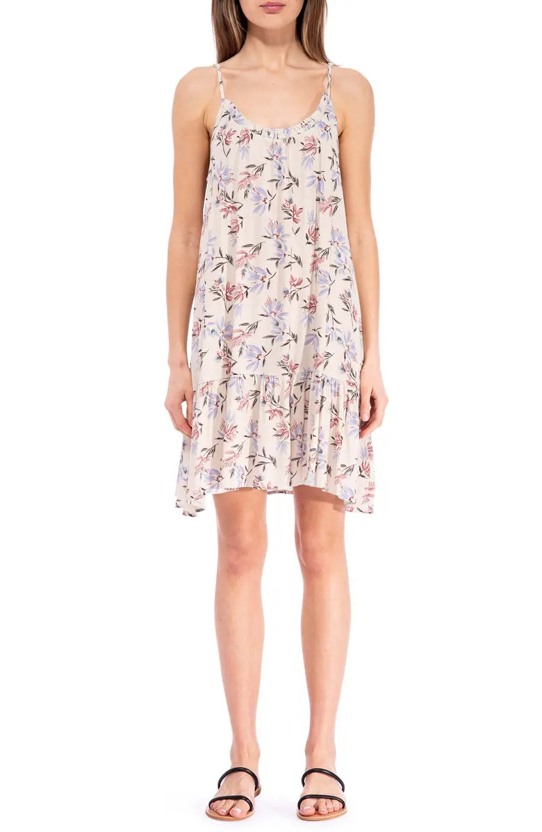 Bobeau Ruffle Neck Strappy Dress | Nordstromrack | Nordstrom Rack