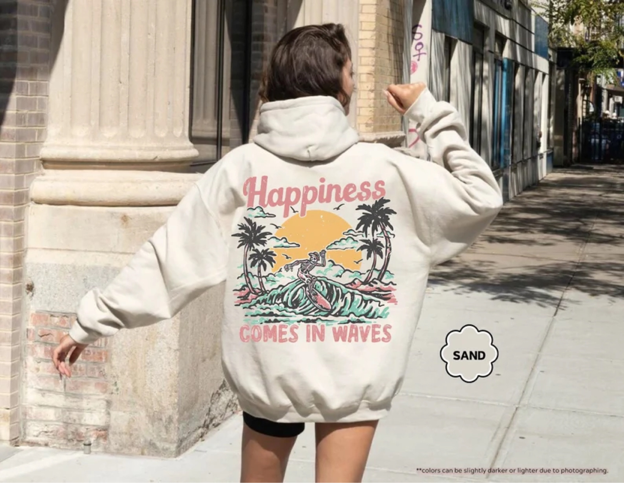 Sale ends in 18:17:01
 New markdown! Biggest sale in 60+ days
Happiness Comes In Waves Hoodie, Summer Hoodie, Surfing Sweatshirt, Surfer Gift, Summer Holiday Hoodie, Beach Vacation Sweater, Beach Vibes

#LTKFindsUnder50 #LTKSummerSales #LTKSaleAlert