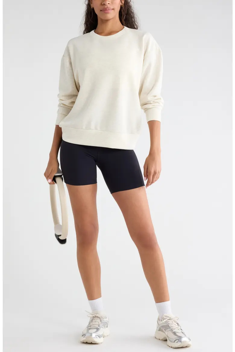 Soft Luxe Boxy Crew Sweatshirt (Women) | Nordstrom | Nordstrom