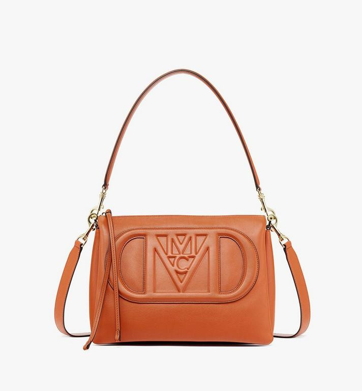 Mode Travia Shoulder Bag in Spanish Calf Leather | MCM (US)