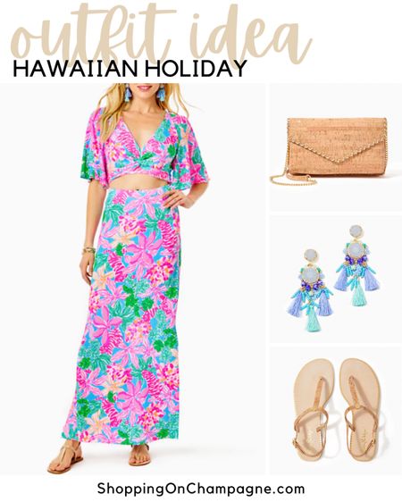Vacation Outfit! This two piece dress is a statement for weddings, resort, or cruise wear. Add statement earrings, a crock clutch, and gold sandals.🌸


#LTKSeasonal #LTKwedding #LTKtravel