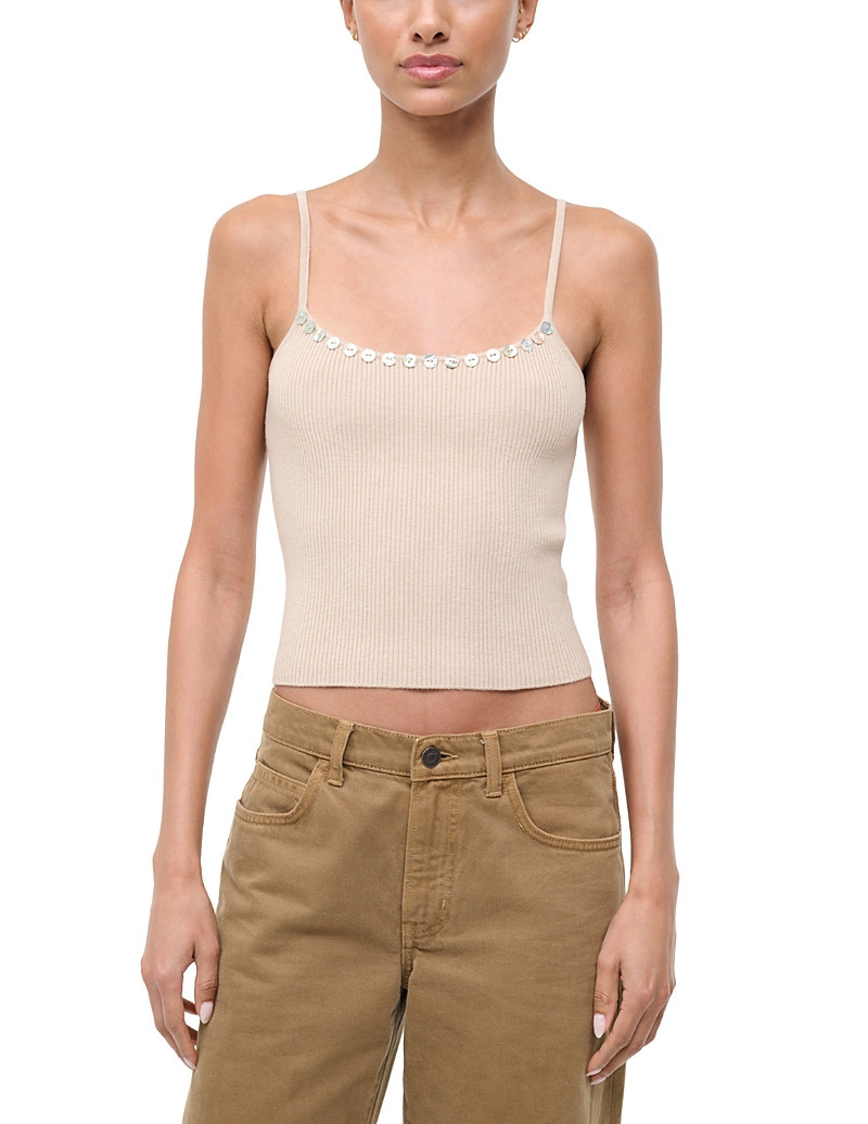Staud Soleil Embellished Tank | Bloomingdale's (US)