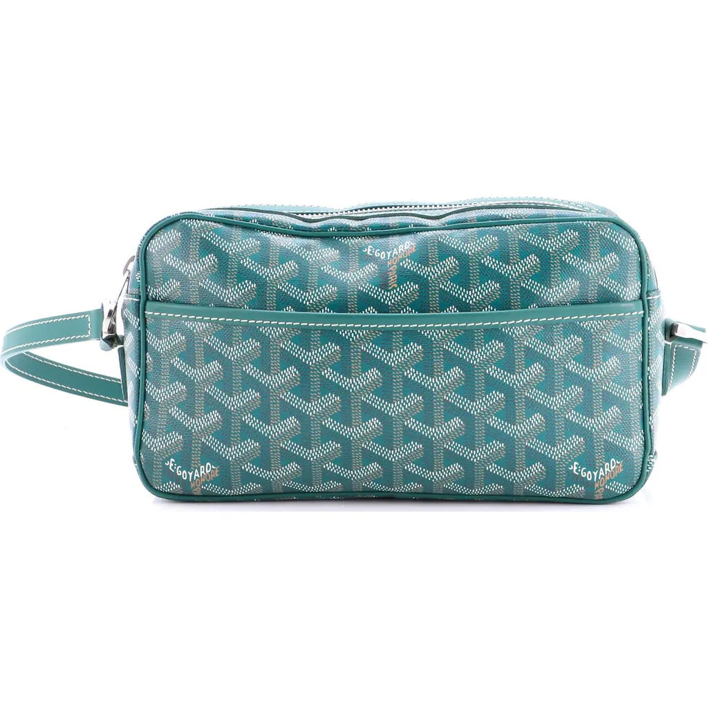 Pre-Owned Goyard Cap Vert Bag Coated Canvas in Green at Nordstrom, Size X-Small | Nordstrom