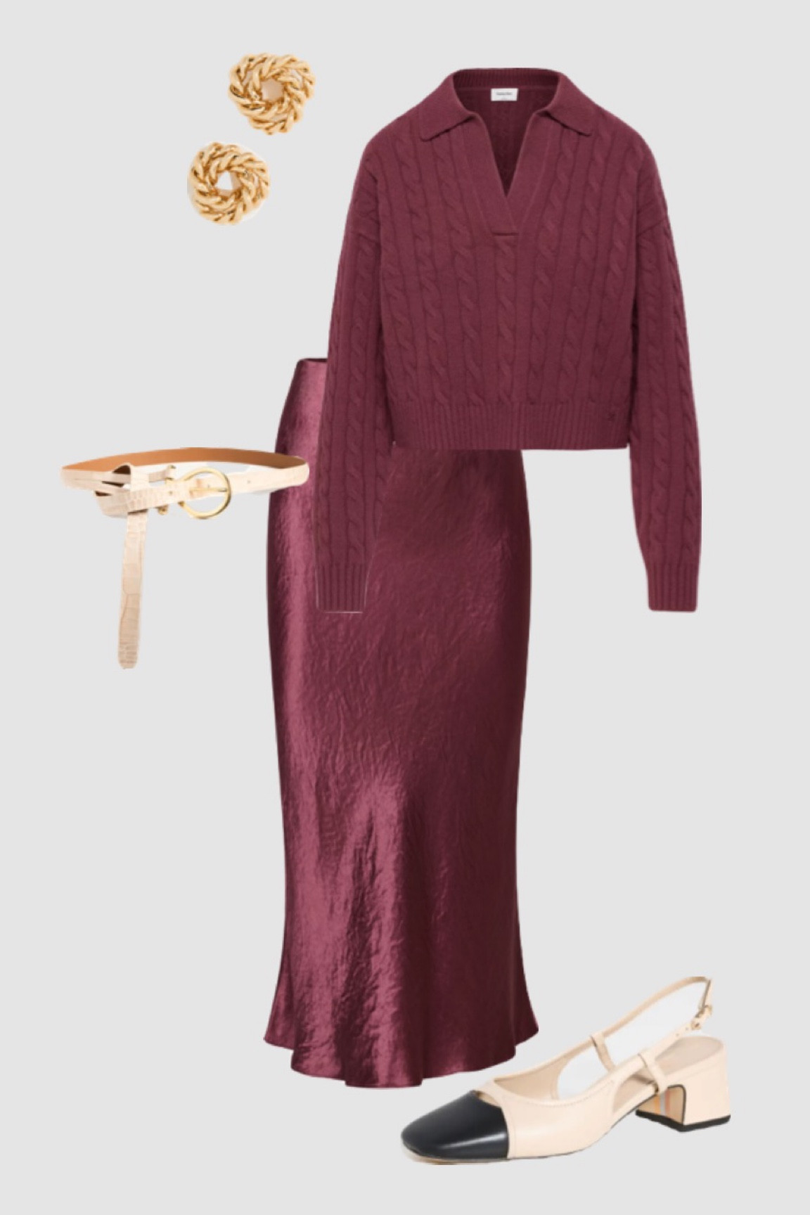 Thanksgiving Chic: Maxi Skirt, Ankle Boots, and Cozy Sweater Ensemble


Celebrate in style at Thanksgiving, Friendsgiving, or any holiday party with this chic outfit! Embrace the fall vibes with a maxi skirt, trendy ankle boots, and a cozy sweater. Perfect for creating a fashionable yet comfortable look. Find more fall outfit inspiration and make a statement this festive season. 🦃🍂👢 #ThanksgivingOutfit #FallFashion #OutfitInspo