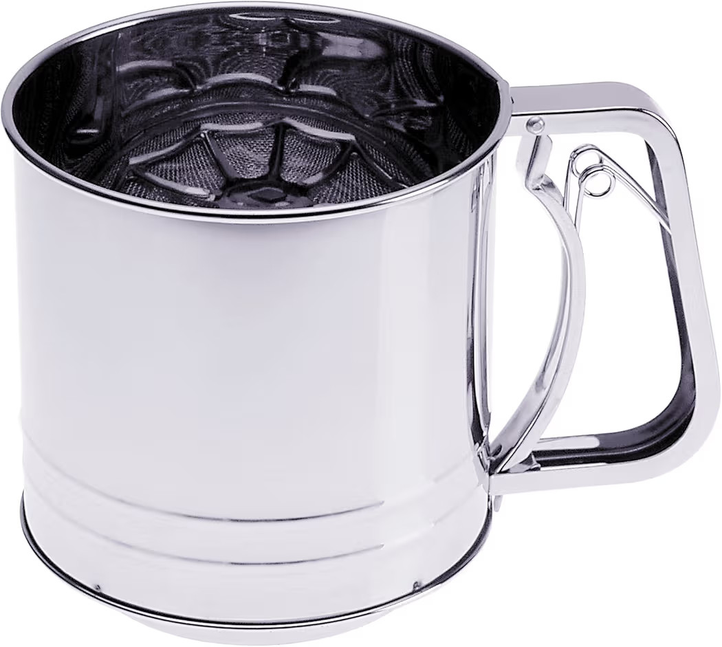 PrepWorks Flour Sifter – Stainless Steel Hand Crank Sifter for Flour, Powdered Sugar, and Cocoa... | Amazon (US)