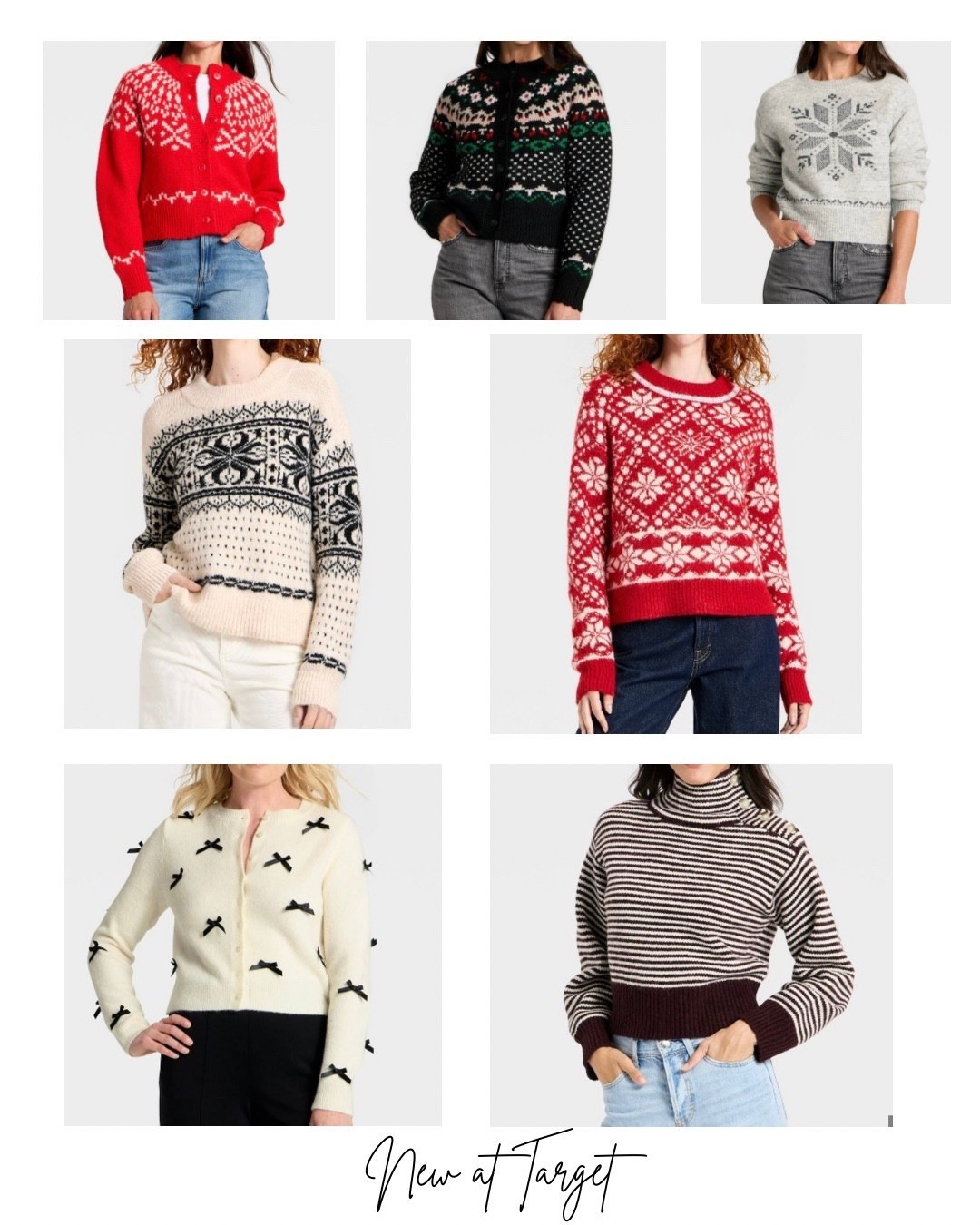 New at Target
The perfect sweaters for the winter season!!


Target Style

#LTKHoliday #LTKFindsUnder50 #LTKGiftGuide