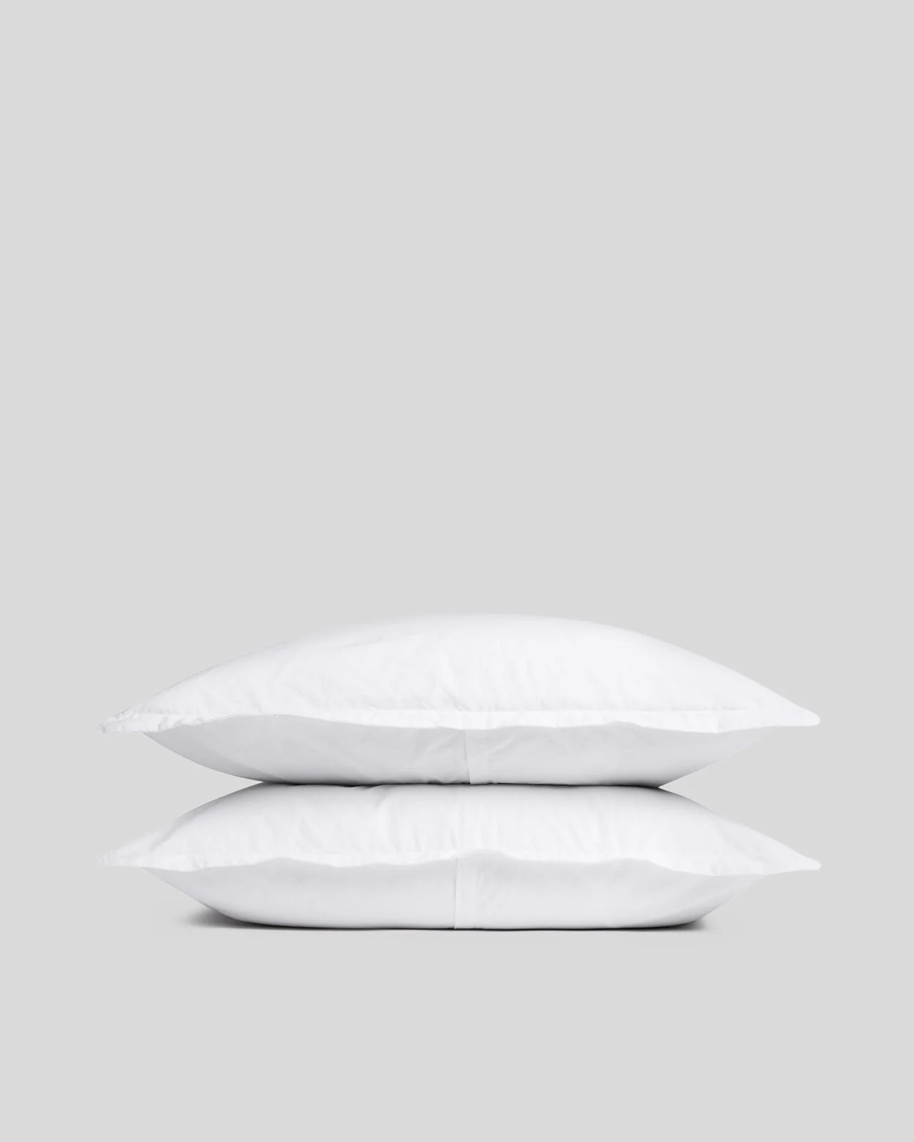 Brushed Cotton Sham Set (White) | Parachute