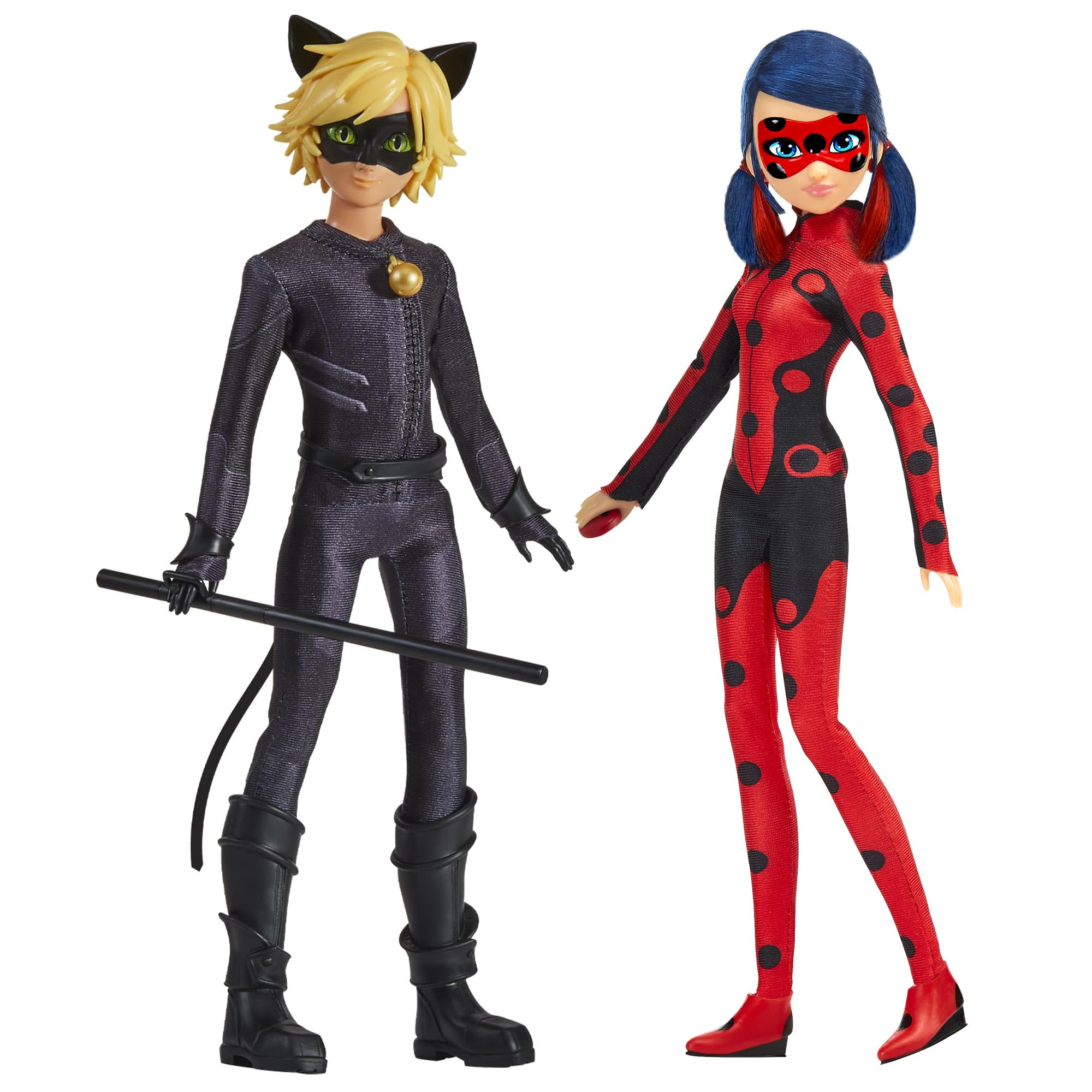 Miraculous Ladybug & Cat Noir Season 6 2 Pack by Playmates Toys | Amazon (US)