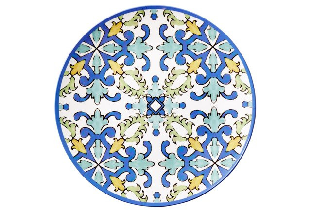 S/4 Faro Melamine Dinner Plates | One Kings Lane