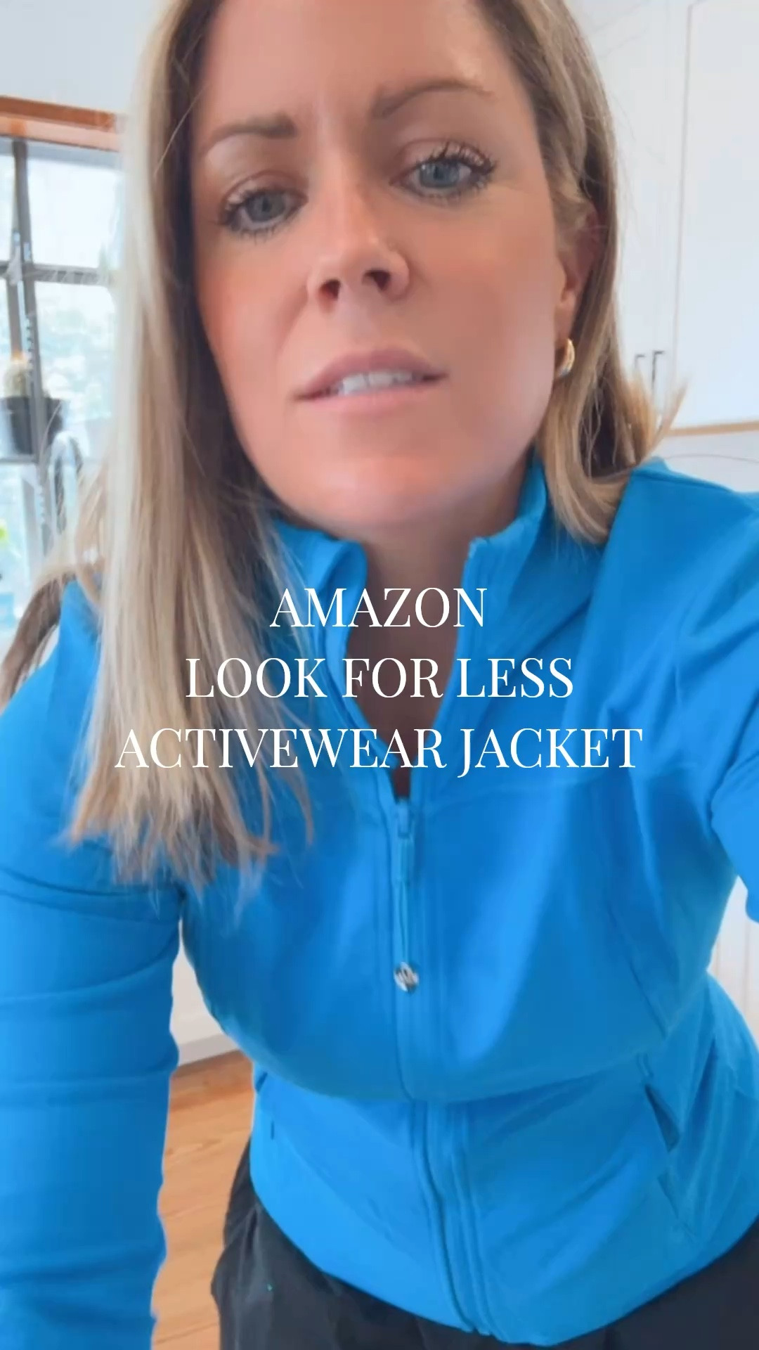 Amazon Look for Less Activewear sweatshirt! Wearing a S. 

#LTKActive #LTKPetite #LTKootd