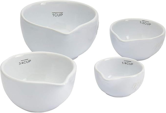 Mason Craft & More Ceramic Bakeware- Baking Kitchen Round Spout Spoons Cups Teaspoon Tablespoon C... | Amazon (US)