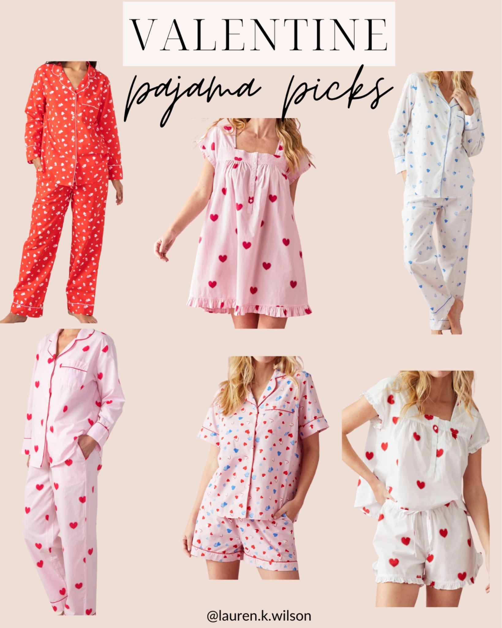 Valentine, pajamas picks, sleepwear, loungewear, heart, red, pink, feminine, girly 

#LTKSeasonal #LTKfindsunder100 #LTKfindsunder50