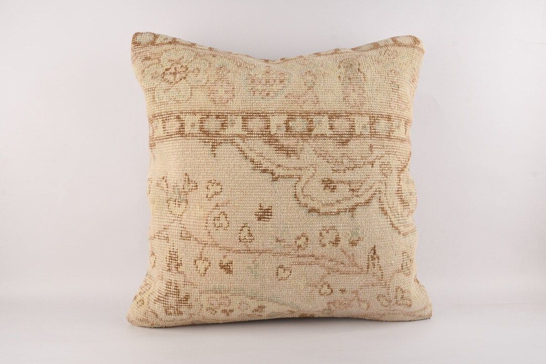 Vintage Kilim Pillow, Bohemian Kilim Pillow, Home Decor, Boho Pillow, Decorative Throw Pillow, Cu... | Etsy (US)