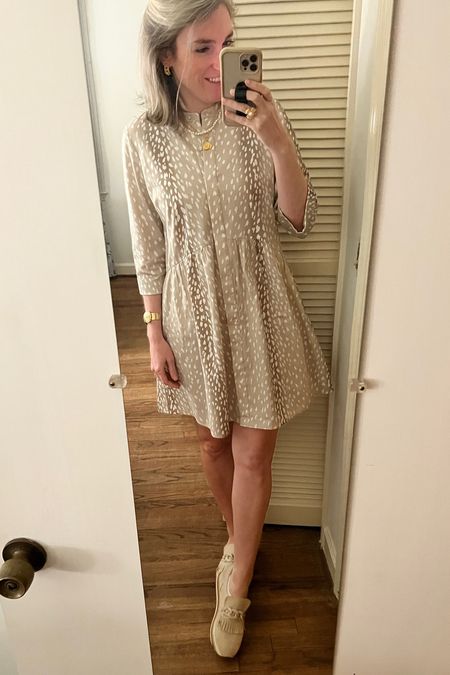 Love this dress for whatever the day brings and whatever the occasion! Paired it with sneakers for a casual look! I got a medium for length; I’m 5’9”! 

#LTKSeasonal