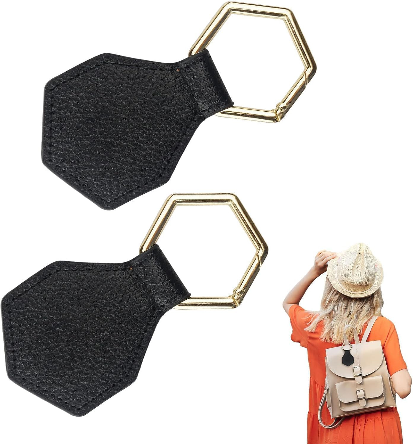 Hat Clip for Travel, 2 Packs Magnetic Hat Clip for Handbag Luggage Totes Backpack Purse and More,... | Amazon (US)