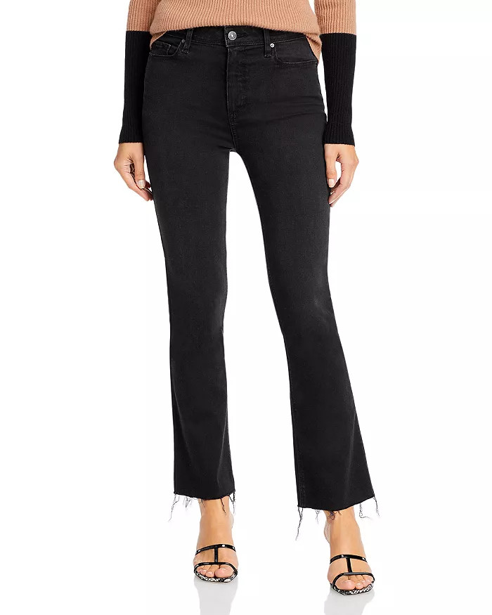 Claudine Raw Hem Flare Jeans in Slater | Bloomingdale's (US)