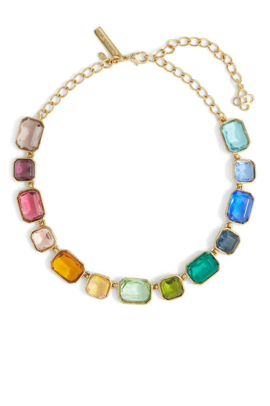 Rainbow Victorian Glass Necklace | Rent the Runway