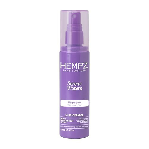 Hempz Magnesium Body Spray, Serene Waters, 3.4 fl.oz. | Amazon (US)