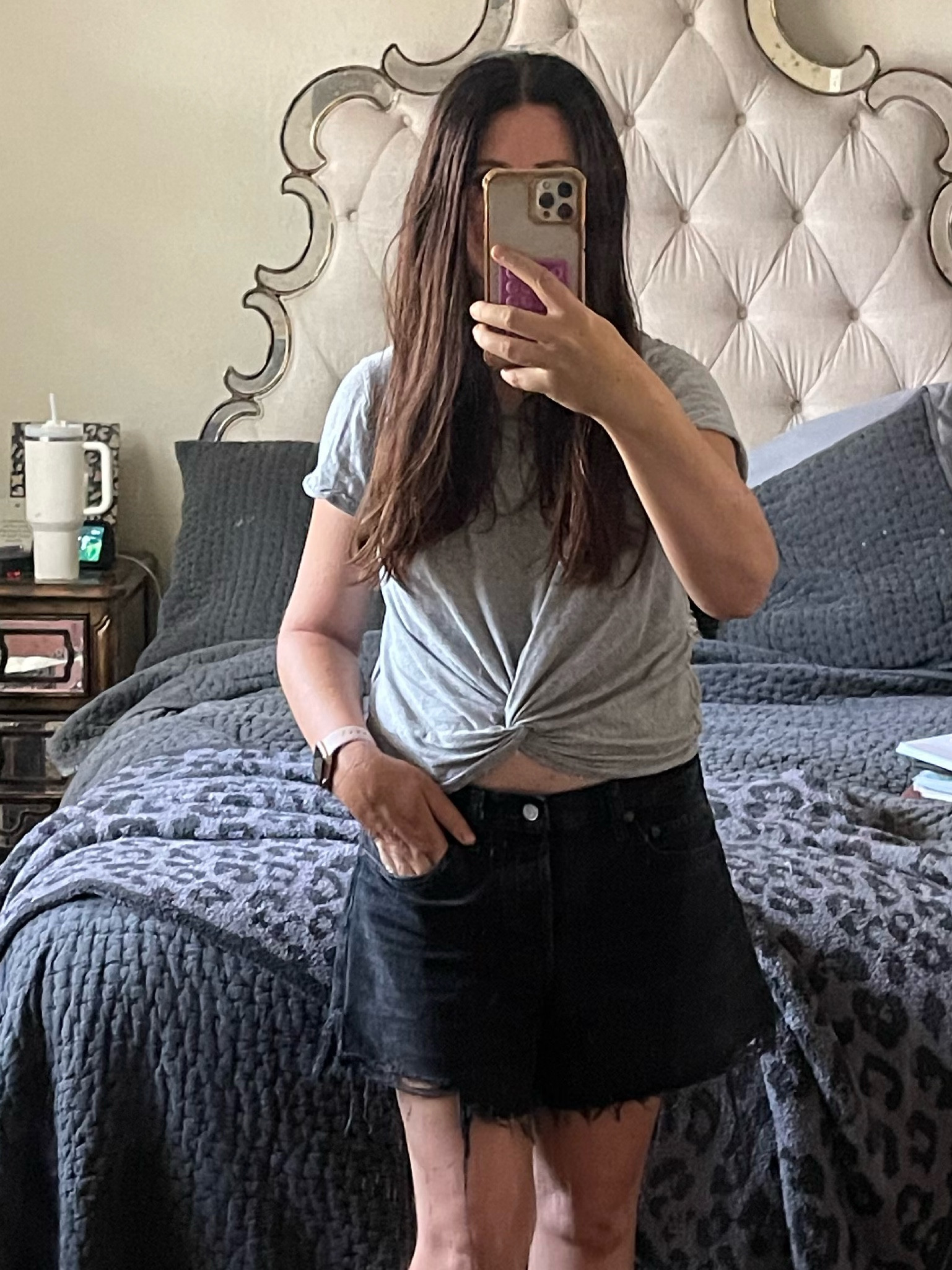 Nordstrom outfit. Amazon fashion. Agolde Parker shorts. Black denim shorts. Casual summer outfit. Bedroom furniture. ❤️ 

#LTKSeasonal #LTKFind #LTKhome