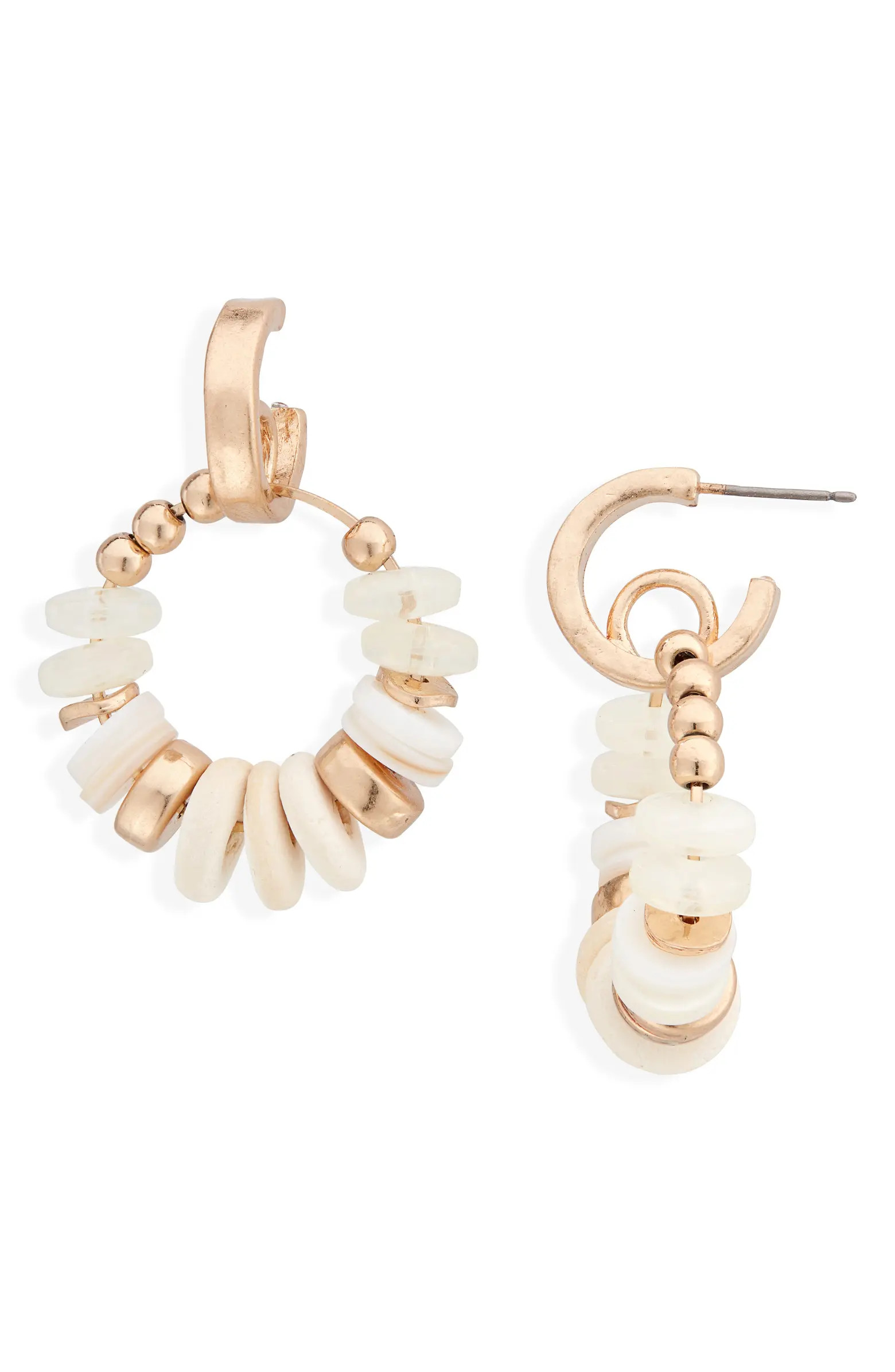 Bead Hoop Earrings | Nordstrom