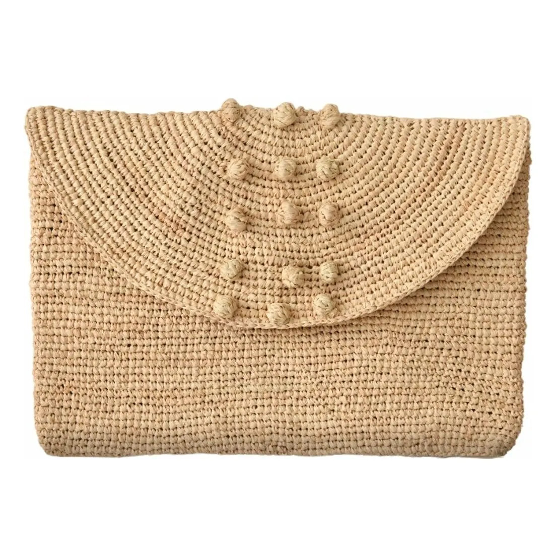 Nai Raphia clutch bag | Natural | Smallable