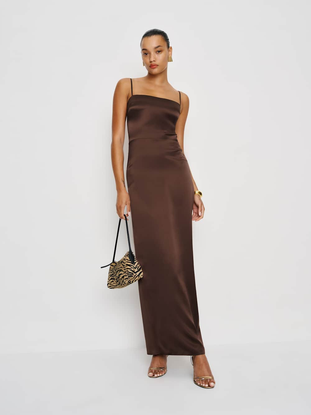 Frankie Silk Dress | Reformation (Global)