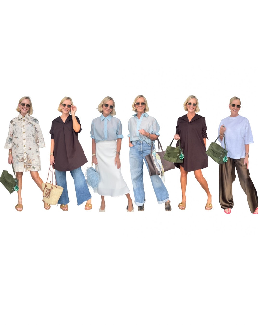 What I’ve been wearing lately.✨

I’ve listed as much as I can below.  Couldn’t find a link for the Zimmermann shirtdress (tunic dress) but it’s new stock xx 

#LTKaustralia #LTKover50style #LTKstyletip