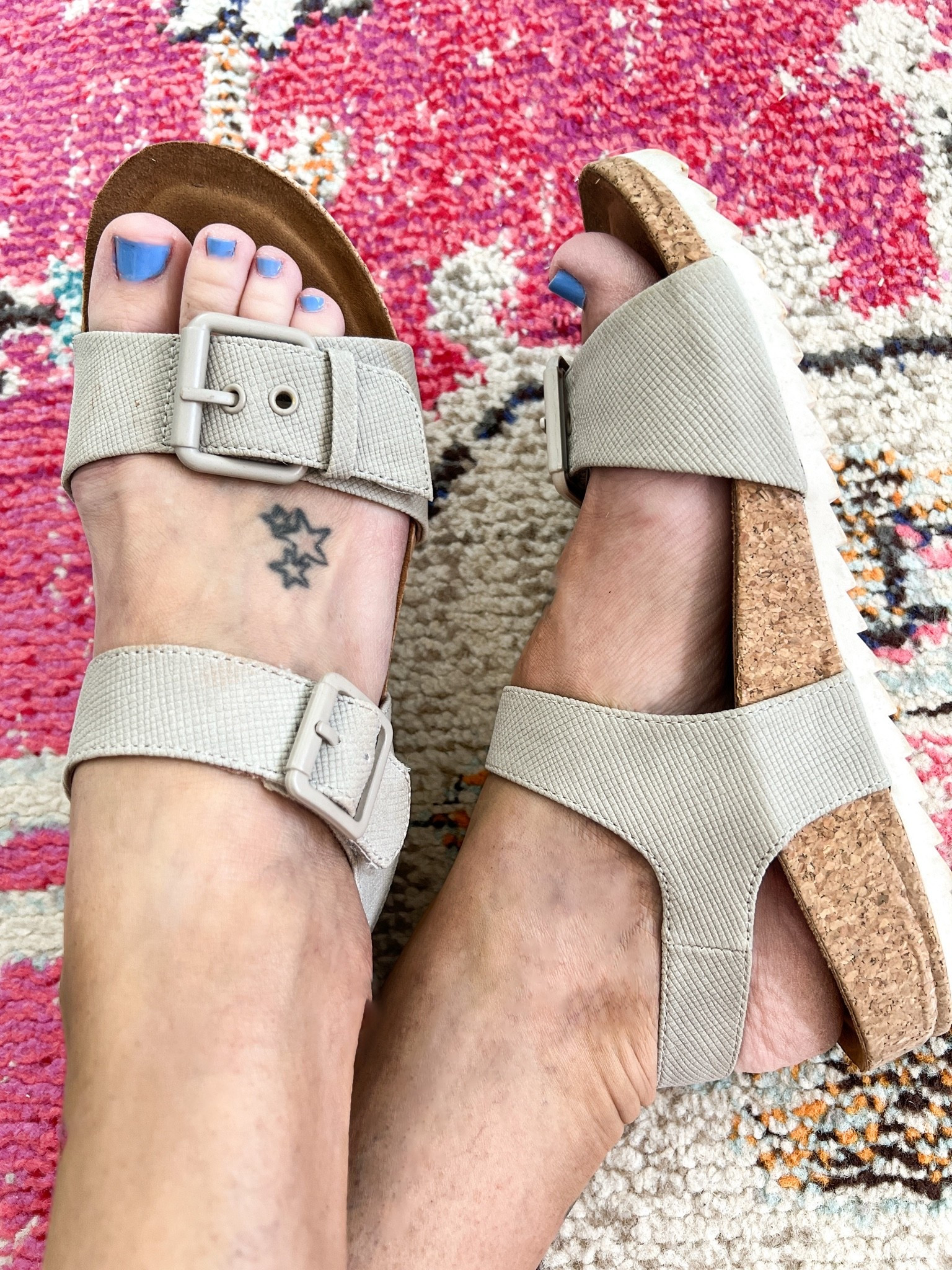 Probably the most comfy sandals I’ve worn in a while! I love this brand, EuroSoft for all things comfy. I’ll be bringing these on my European vacation for sure!

#LTKgrwm #LTKootd #LTKActive