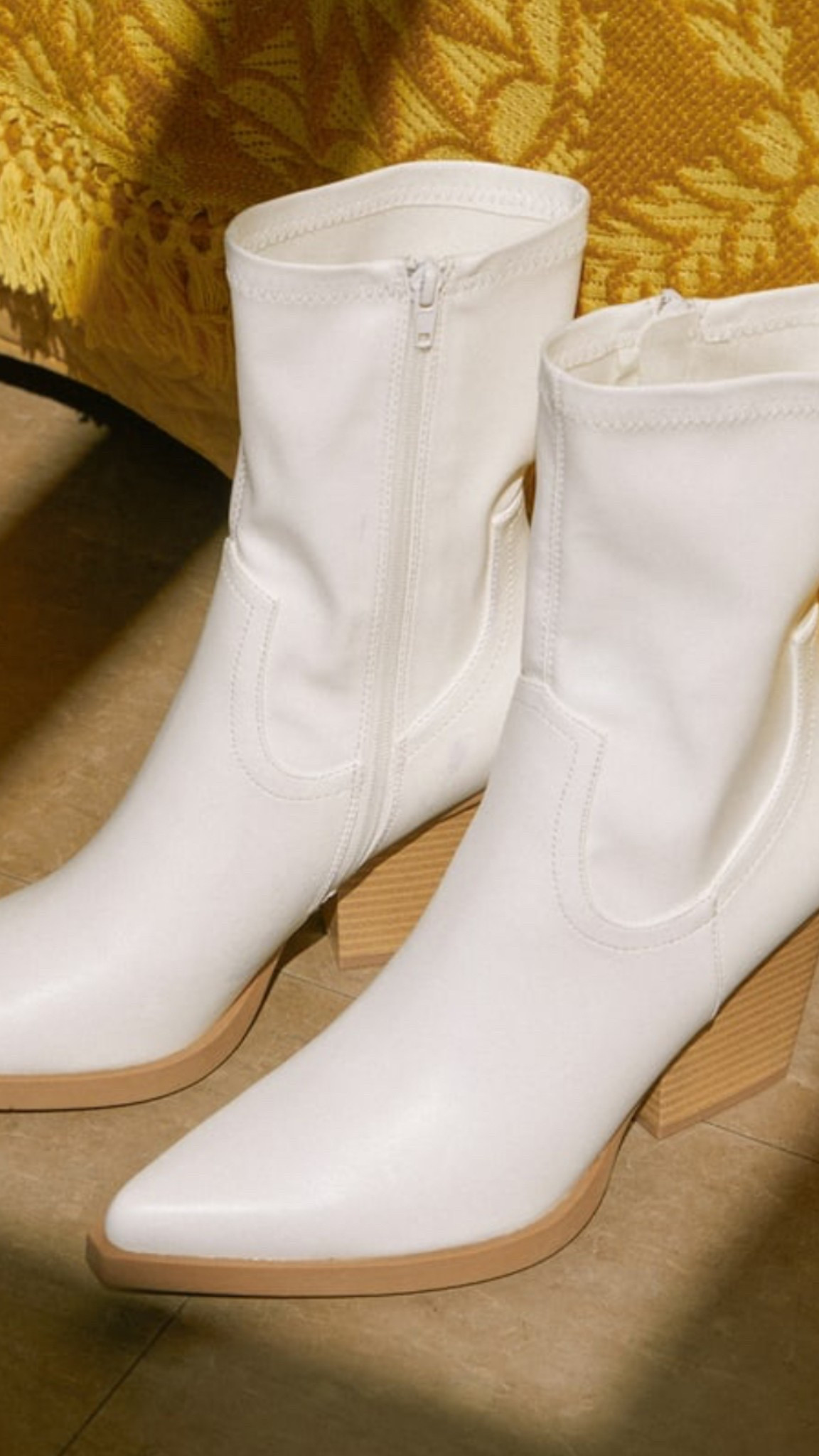 looking for white booties for spring/summer? These I only worn once - gently used but still stunning. 

#LTKShoeCrush #LTKSaleAlert #LTKSeasonal