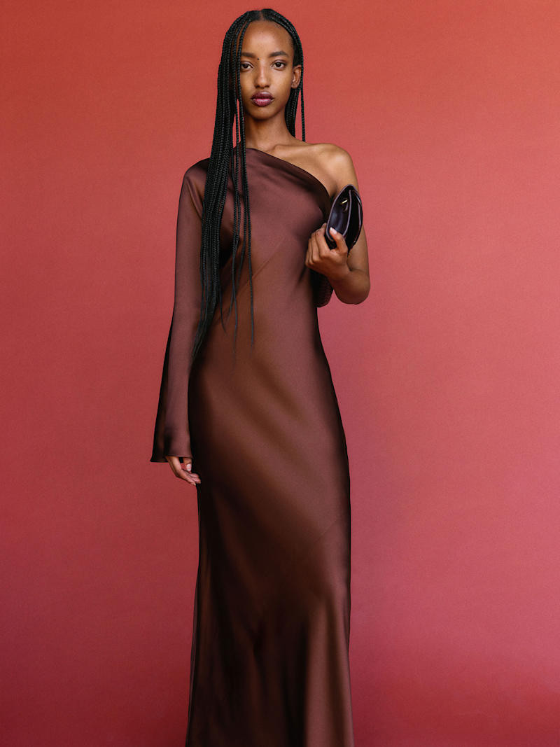 Omari Silk Dress | Reformation (Global)