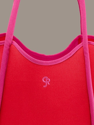 Old Navy x Christopher John Rogers Large Canvas Tote Bag | Old Navy (US)